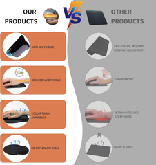 eulps Mouse Pad with Wrist Rest, Comfortable Computer Mousepad with Gel Wrist Support, Smooth Surface and Non-Slip PU Base for Pain Relief, Laptop, Office & Home (Sunset)