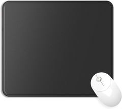 eulps Mouse Pad with Stitched Edge, Multiple Patterns Computer Mouse Pads with Non-Slip Rubber Base, Washable Cloth Mousepad, for Gaming, Laptop, PC (Graphite)
